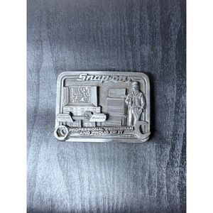 Snap On Tools Belt Buckle  Creative Factor Professional Technician & Proud Of It